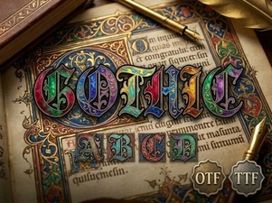 Gothic Font Design Trends 2024
