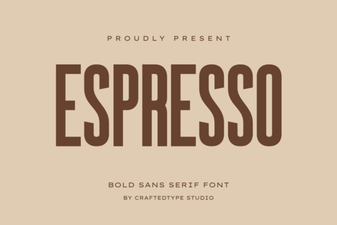 Espresso Font Design Trends and Creative Uses