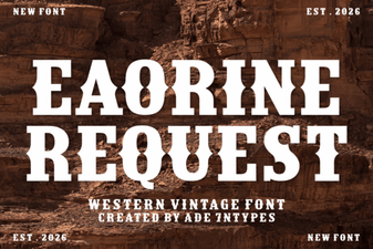 Eaorine Request Font Design Trends 2024