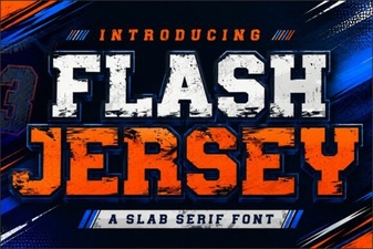 Flash Jersey Font Design Trends and Creative Uses